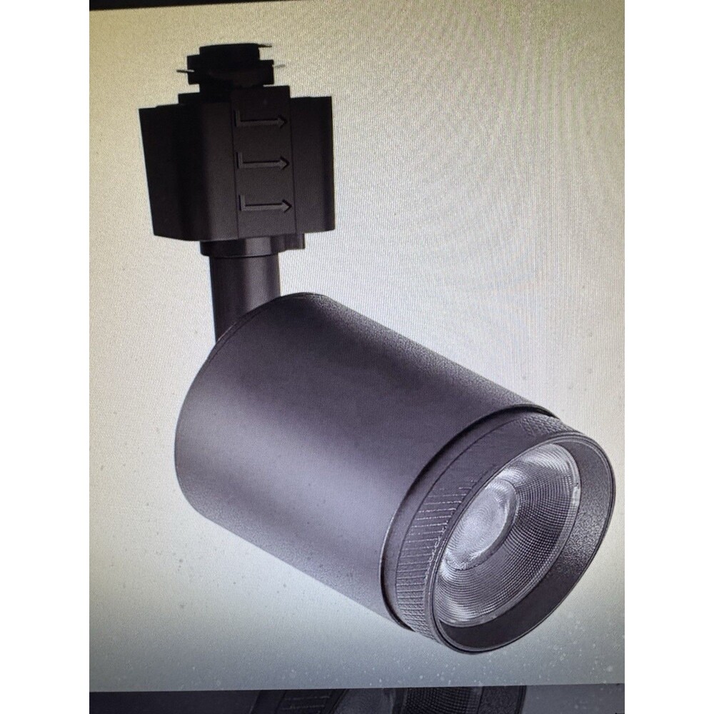Case Of 2 CyberTech 10W LED Cylinder Head Track Light, 60W Retrofit Dimmable 600
